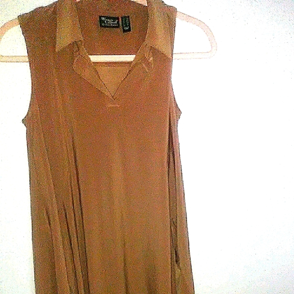 Women With Control sleeveless tunic NWOT